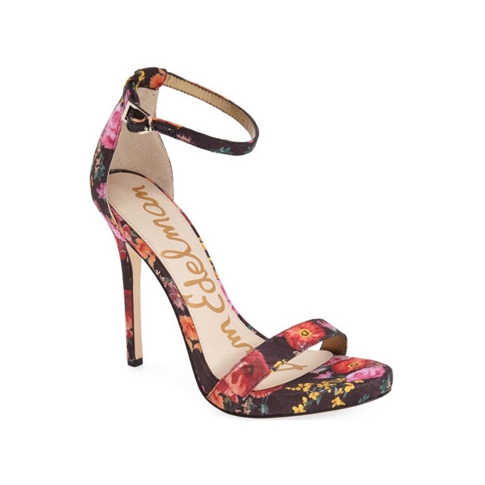 Sam Edelman Eleanor Floral High Heel Sandals